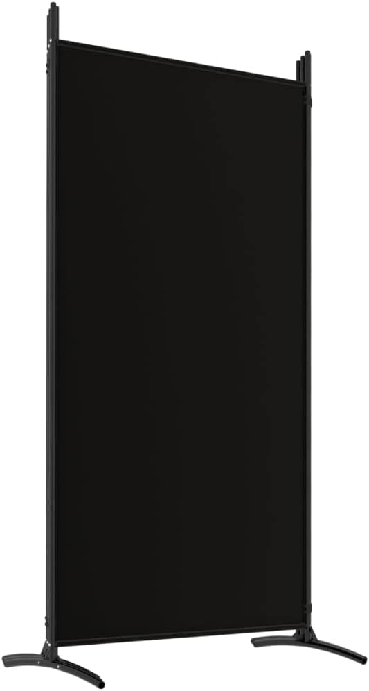5-Panel Fabric Room Divider with Iron Frame – 4 Colours