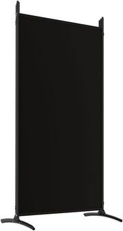 5-Panel Fabric Room Divider with Iron Frame – 4 Colours