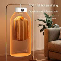 Folded Electric Clothes Dryer Smart Drying Rack Hang Ultraviolet Dryer Machine Portable Travel Warm Air Dryer 220V For Home
