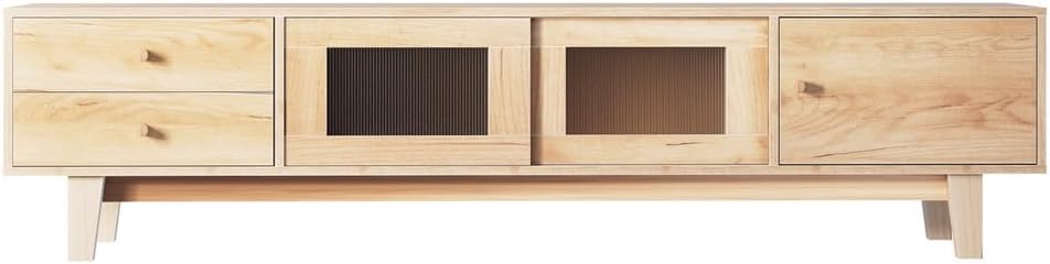 180 cm Pine TV Cabinet with Storage Drawer