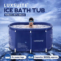 300 L Foldable Adult Soaking & Cold-Water Tub