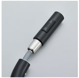 Solid Brass WELS Kitchen Mixer Tap Sink Pull-Out Faucet 360° Swivel Spout Black