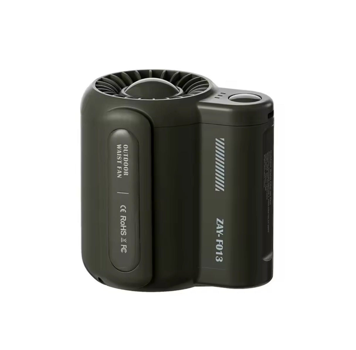 Hanging Waist Fans Under Shirt Fan Portable USB Charging Mini Clip on Waist Electric Fan Outdoor Camping Cooling Device