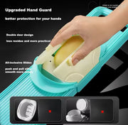 Manual Vegetable Slicer, Grater & Shredder
