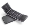Foldable Wireless Bluetooth Keyboard Rechargeable Portable for PC Mac Smartphone Windows iOS Android