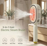 Electric Steam Hair Brush Comb & Mist Function Simultaneously Stronger Ion Technology Less Breakage No Residue for Beautiful Hai