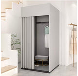 Clothing Store Fitting Room Privacy Protect Portable Dressing Room with Curtain