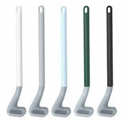Wall-Mounted TPR Toilet Brush Set – 5 Colours