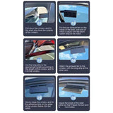 Solar Powered Car Radiator Cooling Fan With 3 Air Outlets Car Window Air Vent Fan USB Powered Auto Ventilation Fan For All Cars