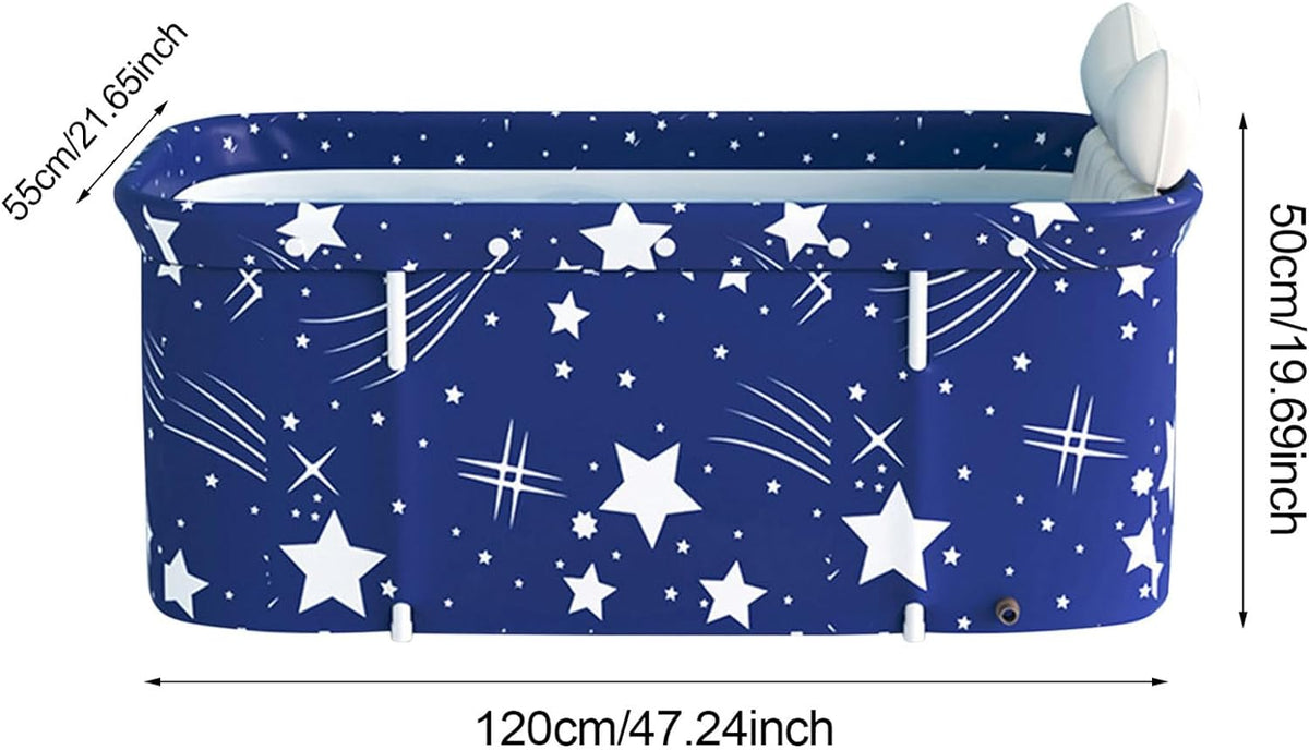 120 cm Foldable Adult Soaking Tub – Starry