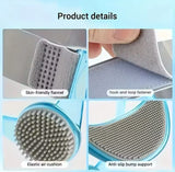 Adjustable neck brace, PP material, cervical support, anti-sagging straps with elastic pads, improve posture