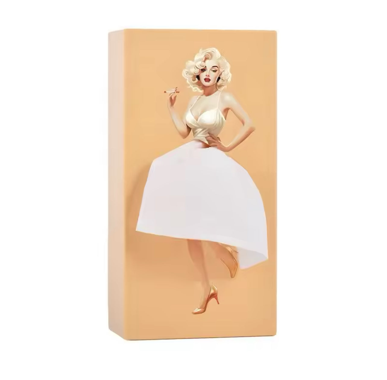 Anime-Girl Puffy-Skirt Tissue Box Cover