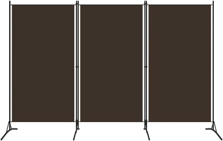 3 Panels Privacy Room Divider Partition Folding Foldable Screen Panel Iron