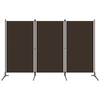 vidaXL Modern Room Divider with Foldable Design, 5-Panel Fabric Divider in White, Privacy Screen for Living Room and Bedroom, 433x180 cm