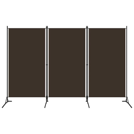 vidaXL Modern Room Divider with Foldable Design, 5-Panel Fabric Divider in White, Privacy Screen for Living Room and Bedroom, 433x180 cm