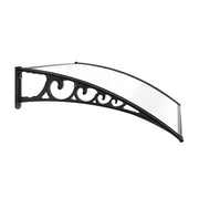 Window Door Awning 1mx3m Transparent