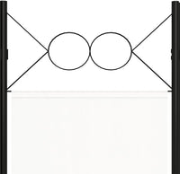 Cream 6-Panel Fabric Room Divider – 240 × 180cm