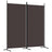 vidaXL Modern Room Divider with Foldable Design, 5-Panel Fabric Divider in White, Privacy Screen for Living Room and Bedroom, 433x180 cm