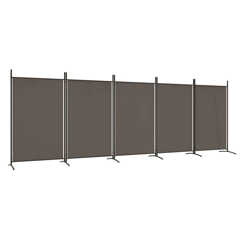 180cm Folding Fabric Room Divider – 19 Size & Colour Options