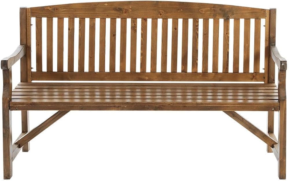 160 cm Water-Repellent Timber Garden Bench