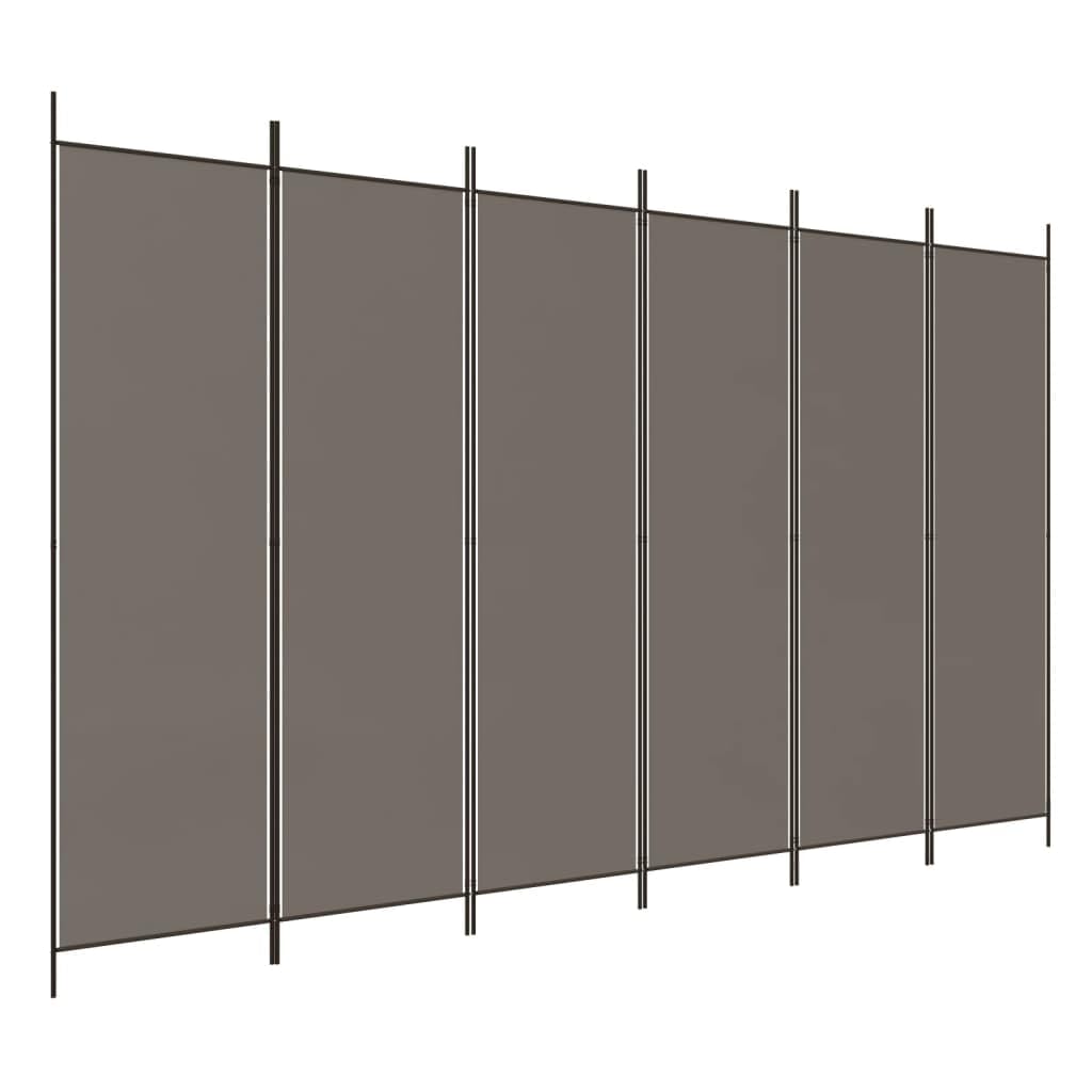 Foldable Fabric Room Divider – 3 to 6 Panels, 14 Options