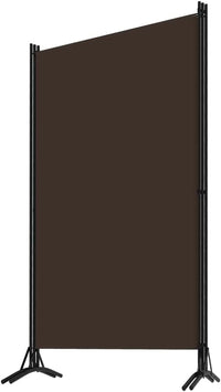 3-Panel Fabric Room Divider with Iron Frame – 4 Colours