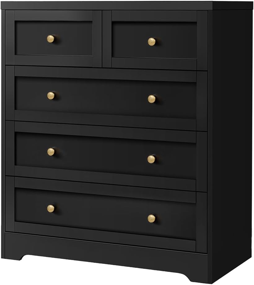 5-Drawer Tallboy Storage Cabinet