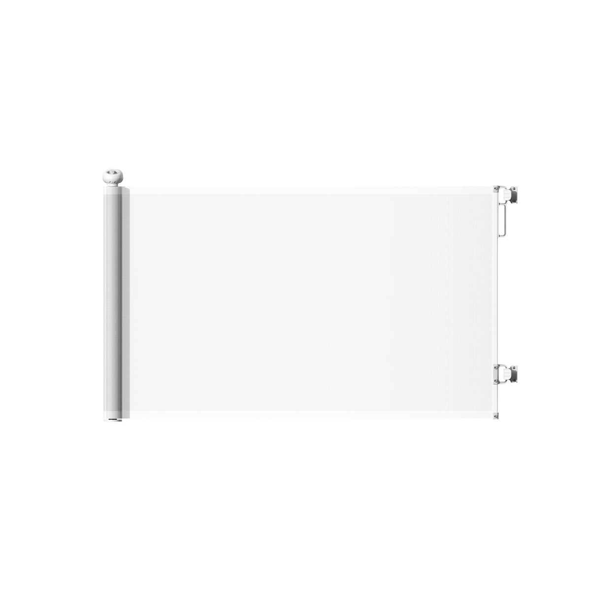 Premium Retractable Baby and Pet Gate - 33"/84cm Tall, Expands up to 55"/140cm, Ensuring Safety for Kids and Pets, Mesh Safety Gate for Stairs, Indoor, Outdoor, Doorways, Hallways