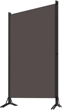 3-Panel Fabric Room Divider with Iron Frame – 4 Colours
