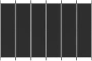 Foldable Fabric Room Divider – 3 to 6 Panels, 14 Options