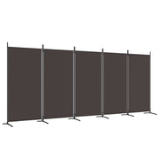 180cm Folding Fabric Room Divider – 19 Size & Colour Options