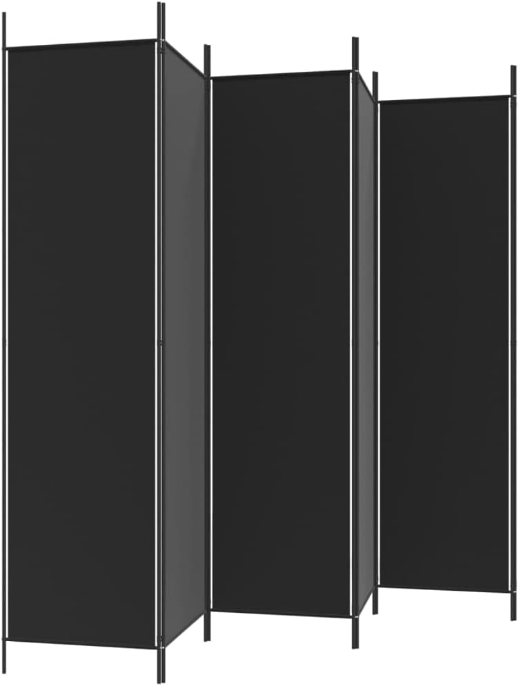 Foldable Fabric Room Divider – 3 to 6 Panels, 14 Options