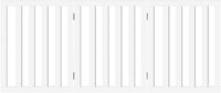 Freestanding Foldable MDF Pet Gate – 3 Sizes, White or Grey