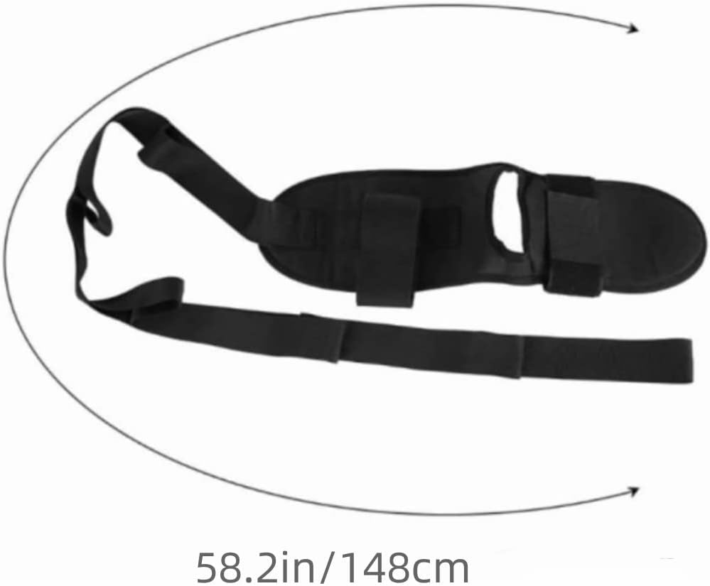 Adjustable Yoga Stretching Strap with Loops