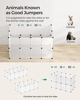 Small animal cage in use