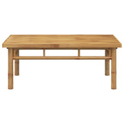 Bamboo Coffee Table – 90 × 50 cm