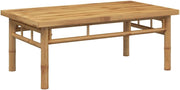 Bamboo Coffee Table – 90 × 50 cm