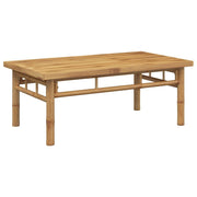 Bamboo Coffee Table – 90 × 50 cm