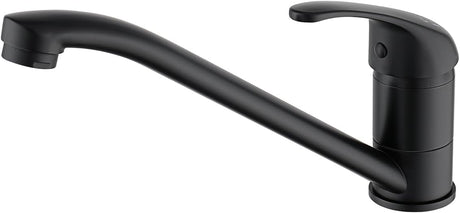 Decaura Laundry Sink Mixer Tap Swivel Spout Kitchen Sink Faucet (Matt Black)