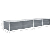 Galvanised-Steel Raised Garden Bed – 13 Size Options