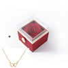Red Box gold Necklace