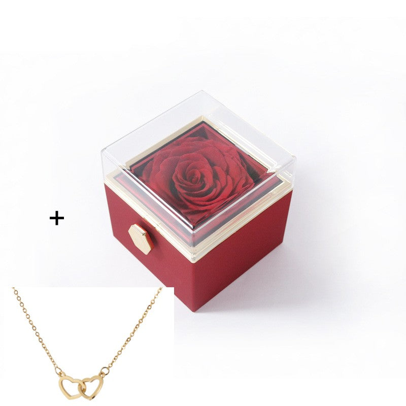 Hidden Necklace Rose Gift Box – 9 Colour Combinations