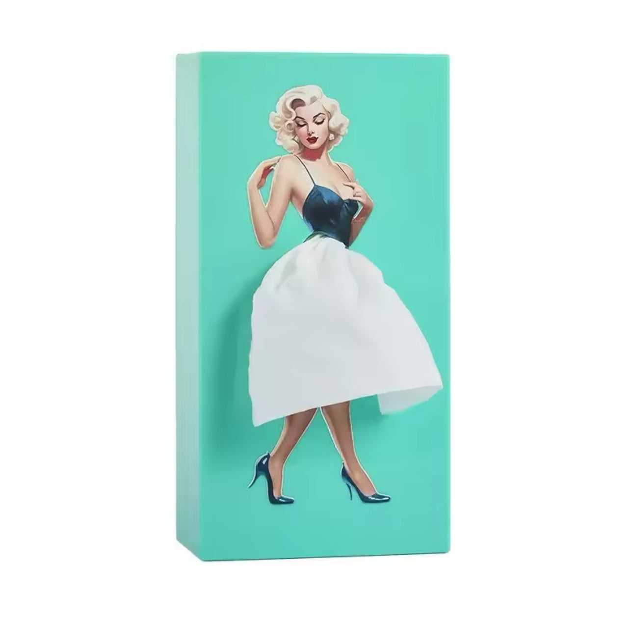Anime-Girl Puffy-Skirt Tissue Box Cover