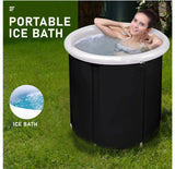 Portable Ice Bath Tub Athletes Cold Hot Water Therapy Folding Bathtub