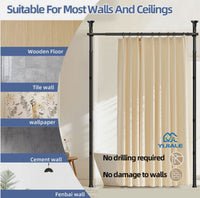 Adjustable Portable Room Divider Frame – 1.1–3m