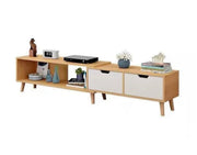 Adjustable 130–178 cm TV Cabinet with Drawer