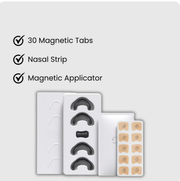 Magnetic Nose Strip, Anti Snoring Magnetic Nasal Strips, Boost Oxygen & Improve Sleep