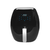 Healthy Choice 8 Litre Digital Air Fryer for Healthy Oil-Free Cooking - Multi-Use 1800W One Touch Digital Oven Cooker for Deep Frying, Roasting, Baking & Grilling - 8 Presets Cooking Programs, Black