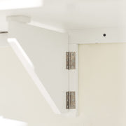60 × 40 cm White Wall-Mounted Folding Table