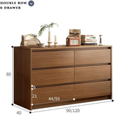 6 Chest of Drawers Dresser Wooden Cabinet Table Tallboy Lowboy Wood Storage